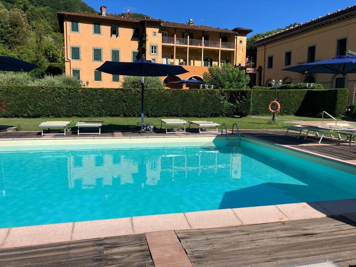Park Hotel Regina - With Air-Condition And Pool Bagni di Lucca Dış mekan fotoğraf