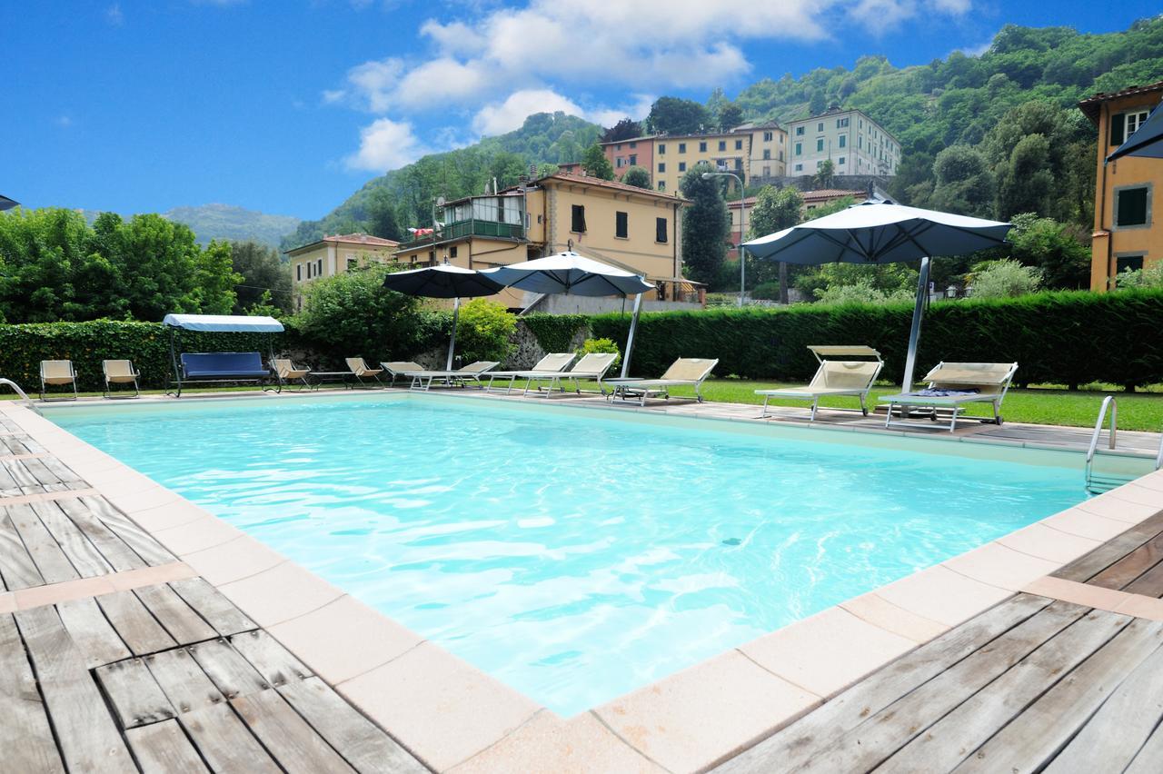 Park Hotel Regina - With Air-Condition And Pool Bagni di Lucca Dış mekan fotoğraf